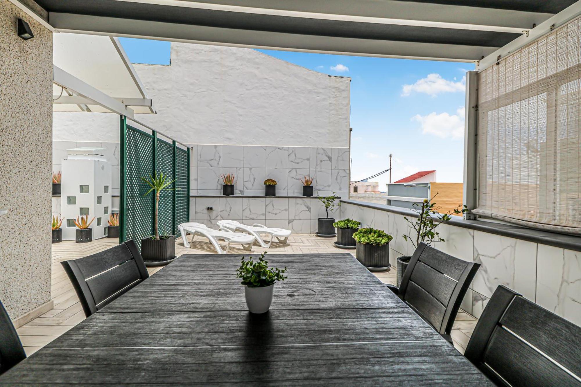 לאס פאלמס דה גראן קנאריה Urban Rooms San Roque With Solarium מראה חיצוני תמונה
